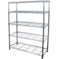 Adjustable wire stacking shelf wire stacking rack